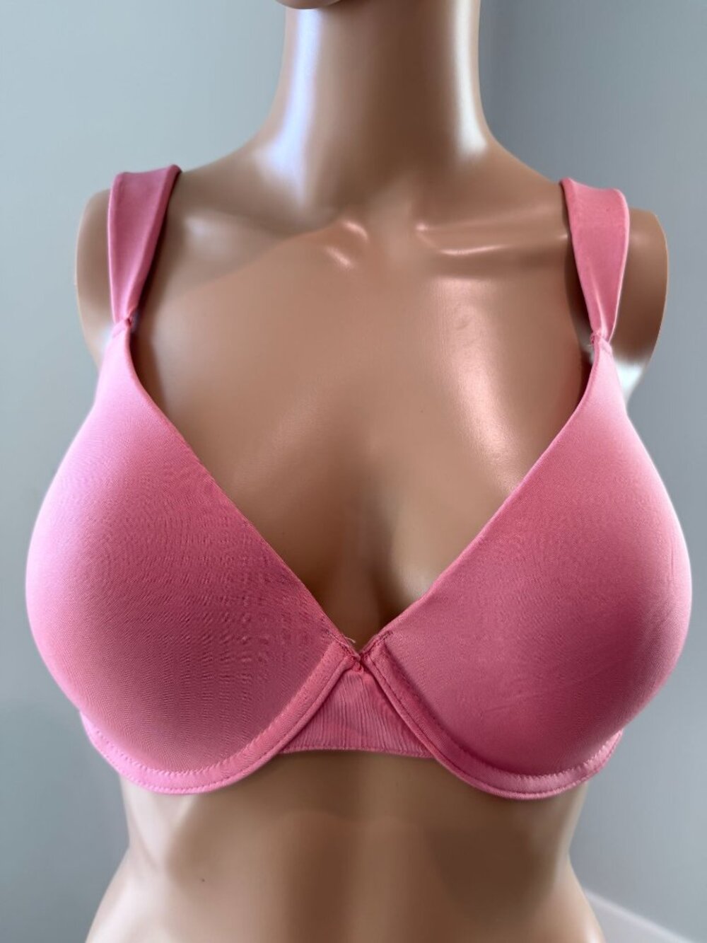 Anne Klein Pink T-Shirt Bra - Size 38C